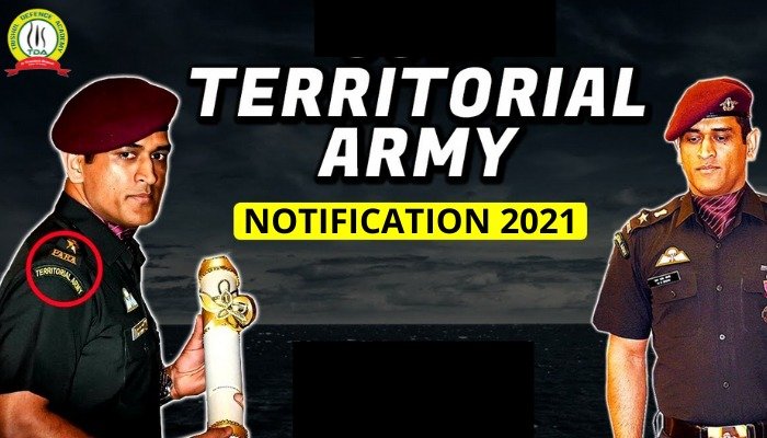 Territorial Army Notification 2021