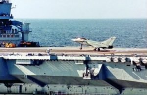 Carrier-borne jet search start with Rafale M Demonstration