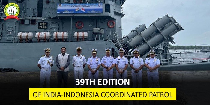 39th edition of India-Indonesia Coordinated Patrol underway